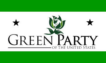 [Green party flag]